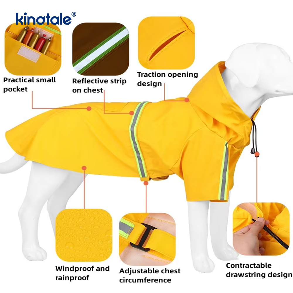Pet regnfrakke