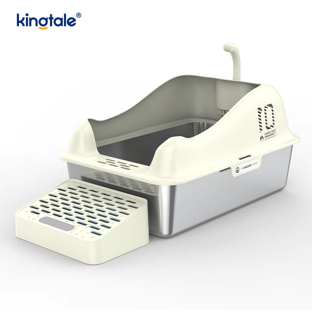 Kattebakke med anti-sand pedal
