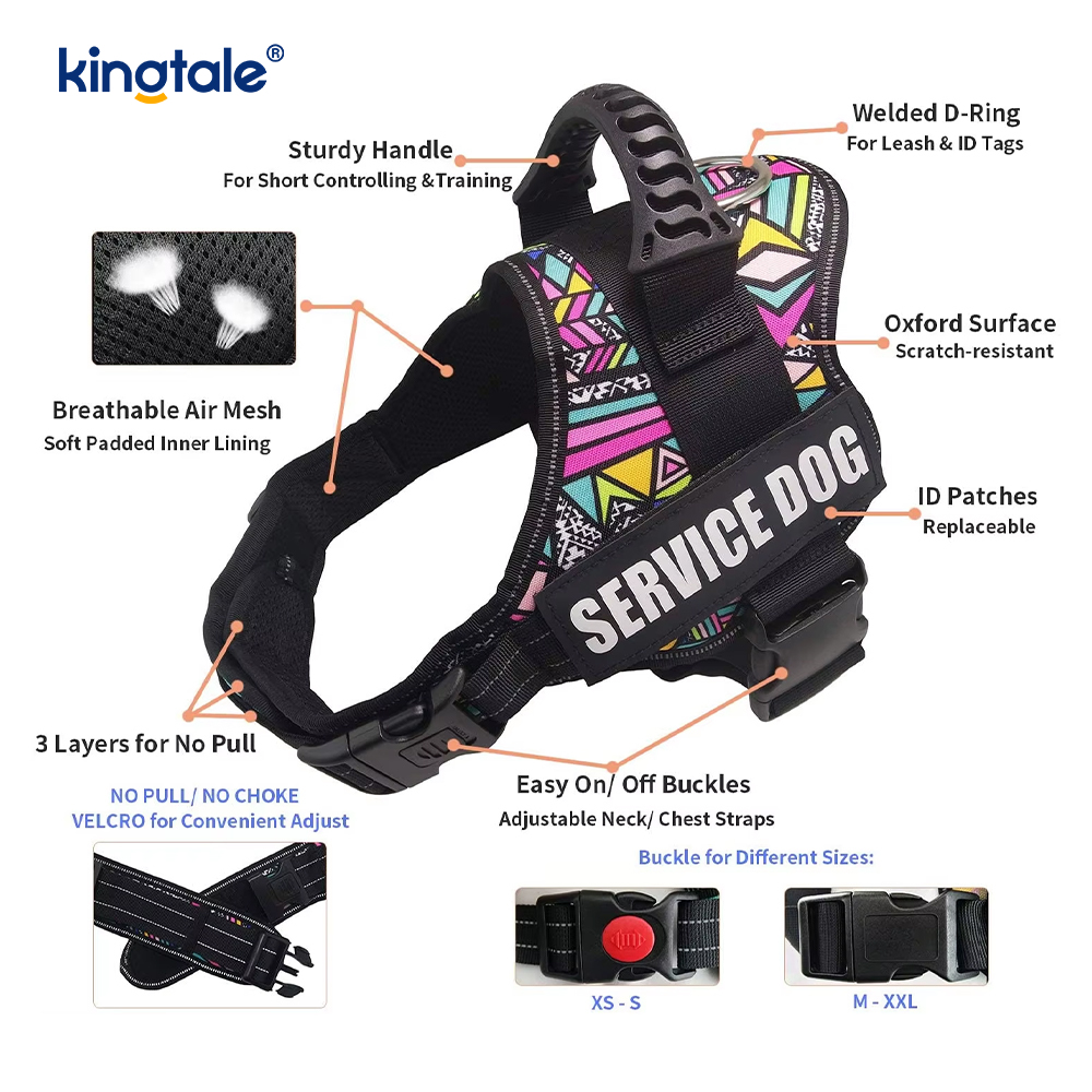 Reflekterende Heavy Duty Hundesele