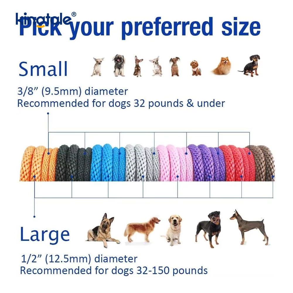 Vævet Nylon Slip Hundesnor
