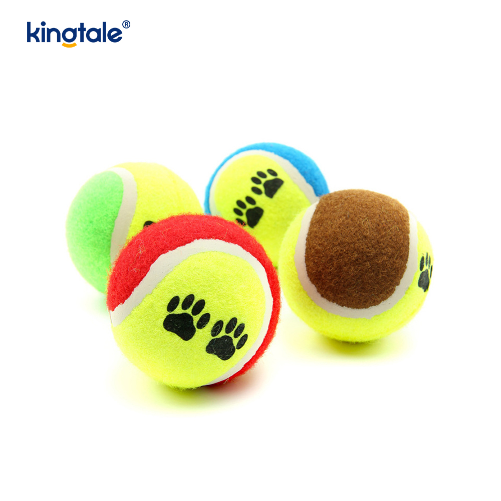 Pet Toy Tennis Holdbar og bid-resistent til Pet Chew Exercise Interactive