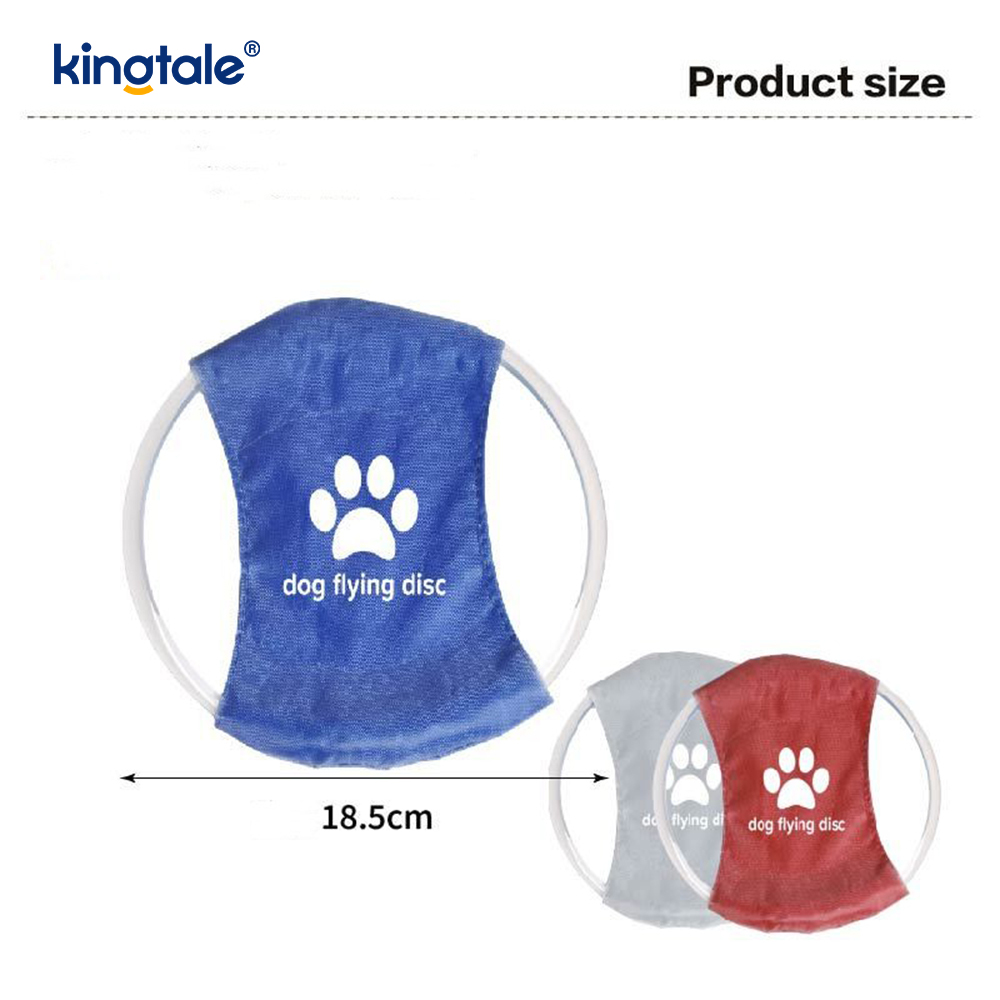 Pet Light-Up Frisbee High Visibility Lighted Pet Training Kaste Leg til træning