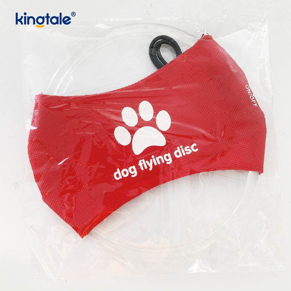 Pet Light-Up Frisbee High Visibility Lighted Pet Training Kaste Leg til træning