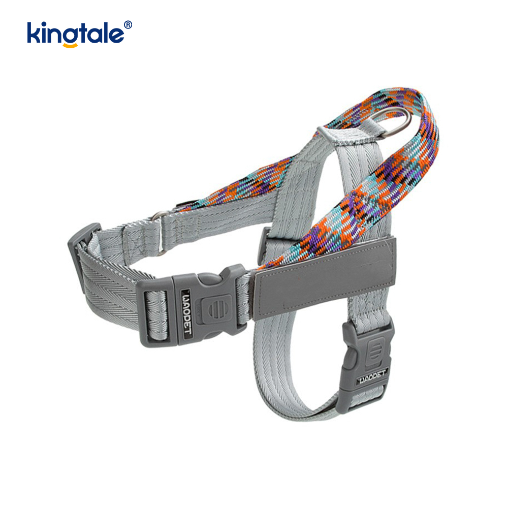 Udviklet Braid Nylon Webbing Highlight Reflekterende Hundesele