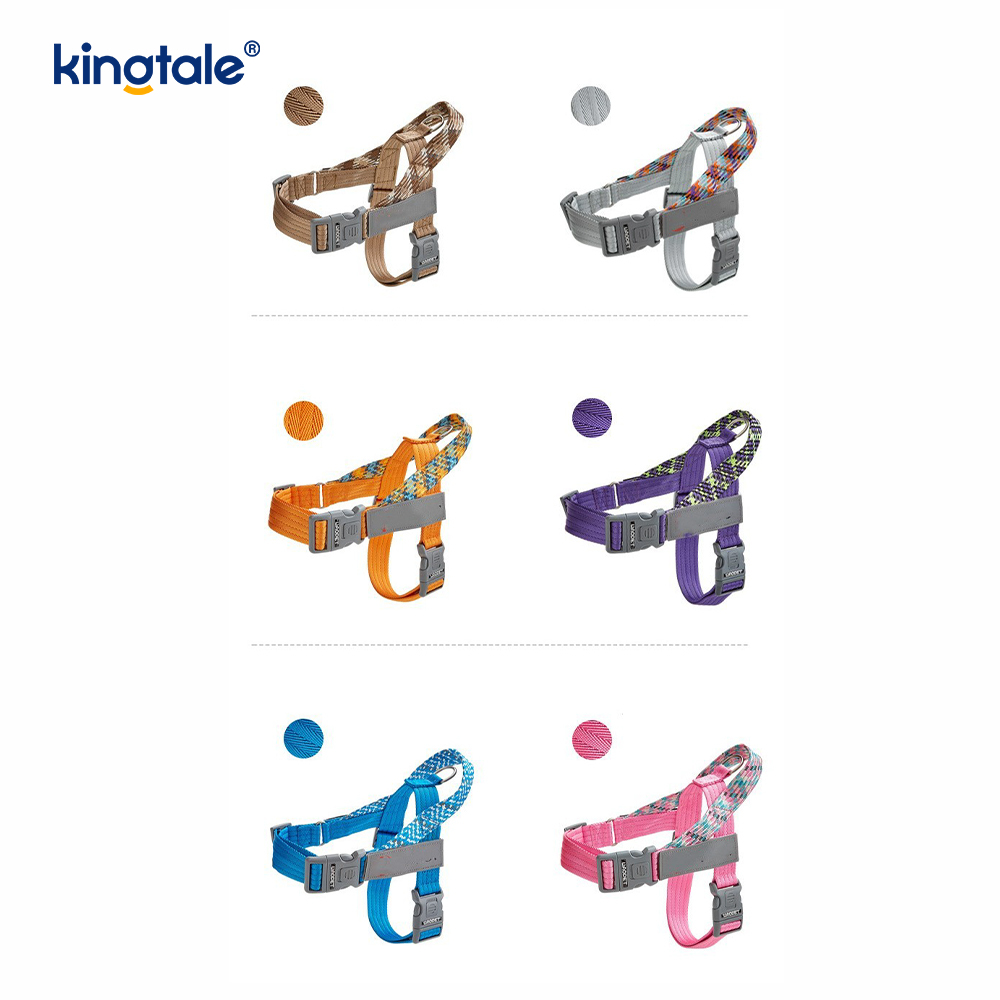 Udviklet Braid Nylon Webbing Highlight Reflekterende Hundesele