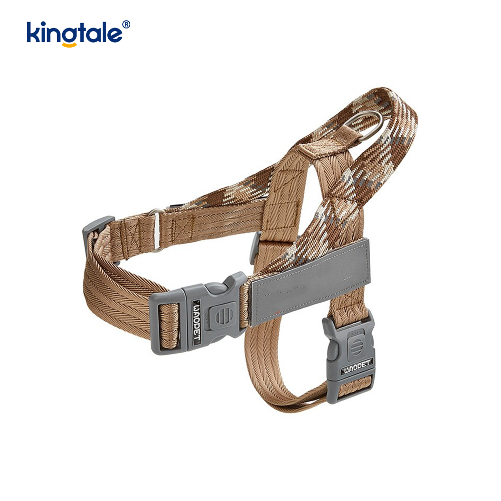 Udviklet Braid Nylon Webbing Highlight Reflekterende Hundesele