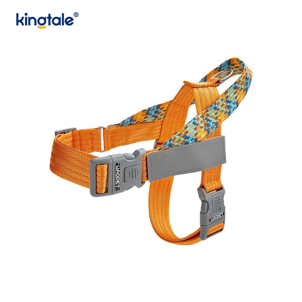 Udviklet Braid Nylon Webbing Highlight Reflekterende Hundesele