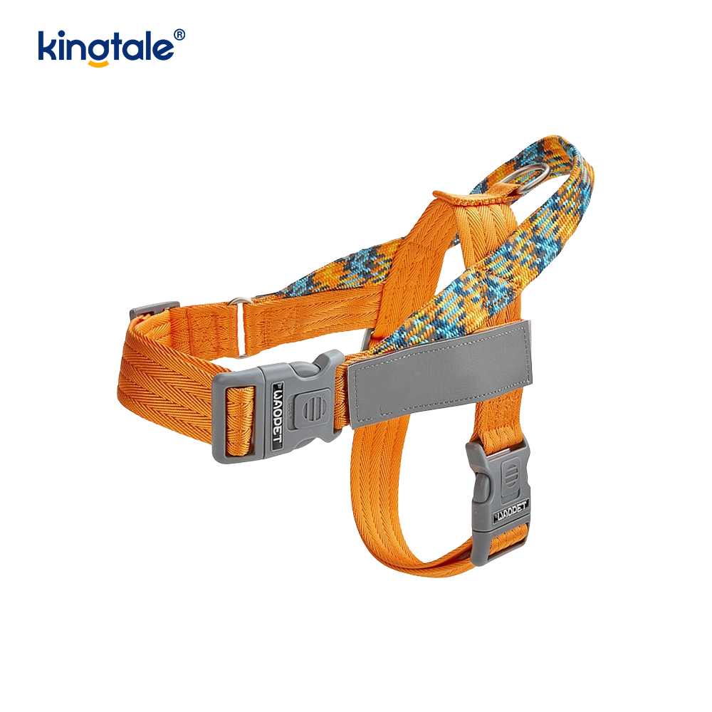 Udviklet Braid Nylon Webbing Highlight Reflekterende Hundesele
