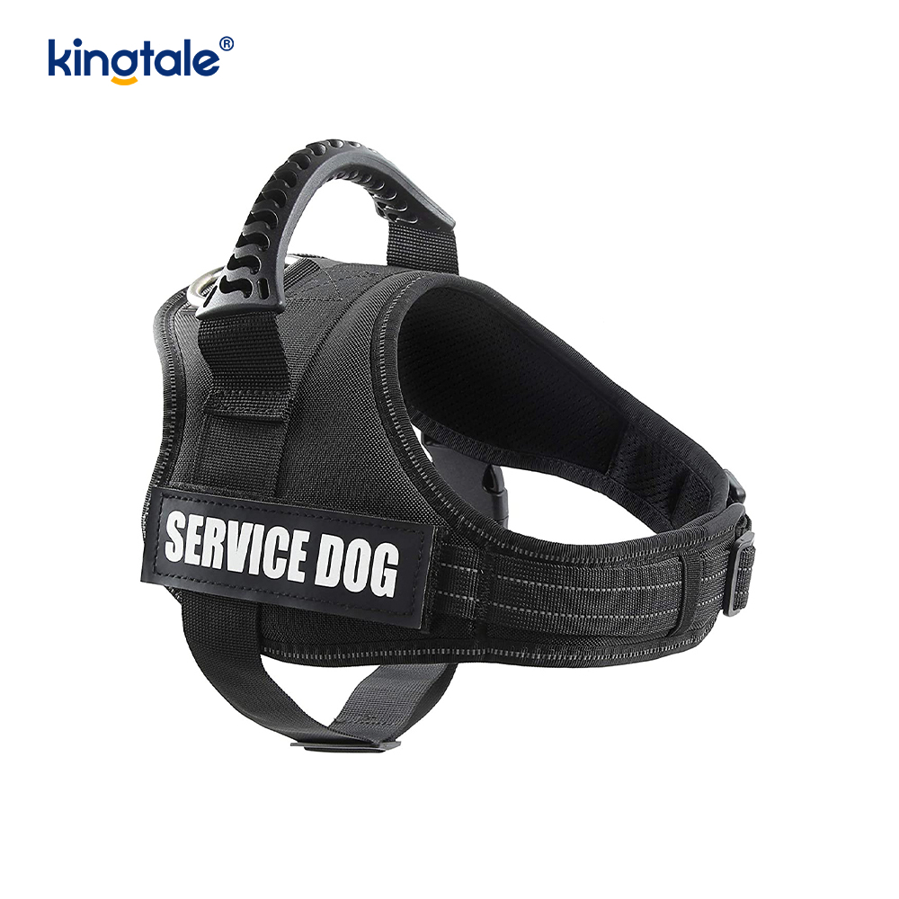 No Pull Reflekterende Designer Hundesele Solid Nylon Rope Hundesnor