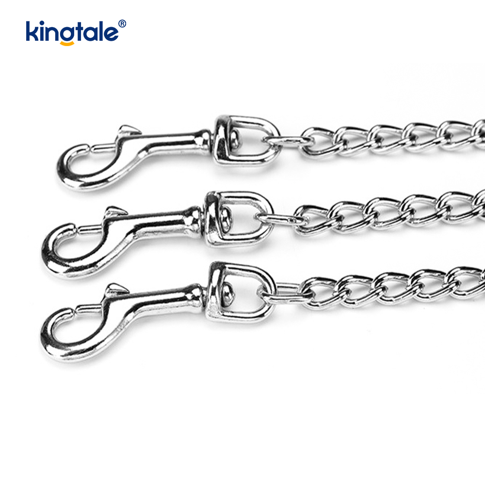 Brugerdefineret metal Heavy Duty hundekæde bly med skumhåndtag til hunde