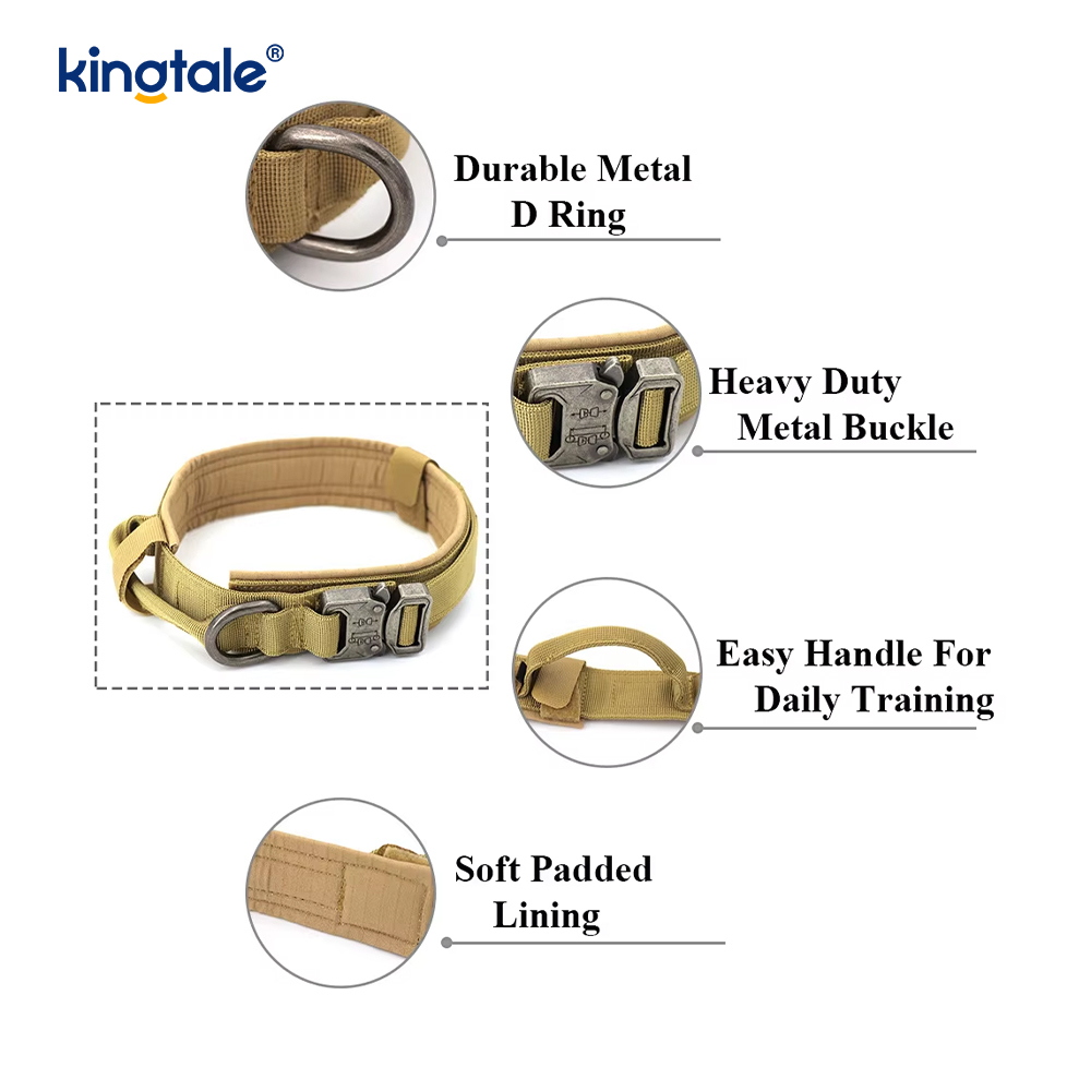 Metalspænde Bælte Hundehalsbånd Heavy Duty Hundehalsbånd Heavy Duty