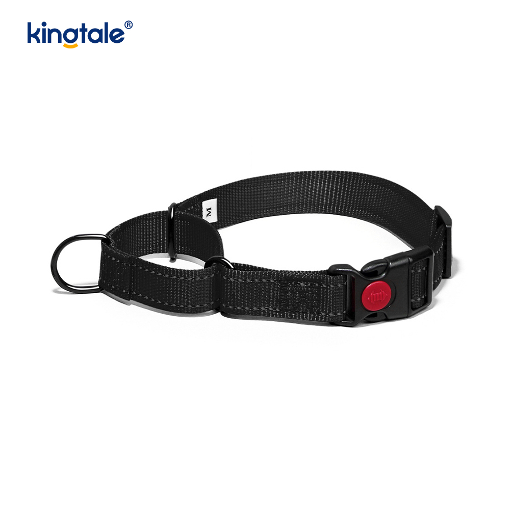 No Pull Reflekterende Justerbar Nylon Martingale Hundehalsbånd til S M L Hunde