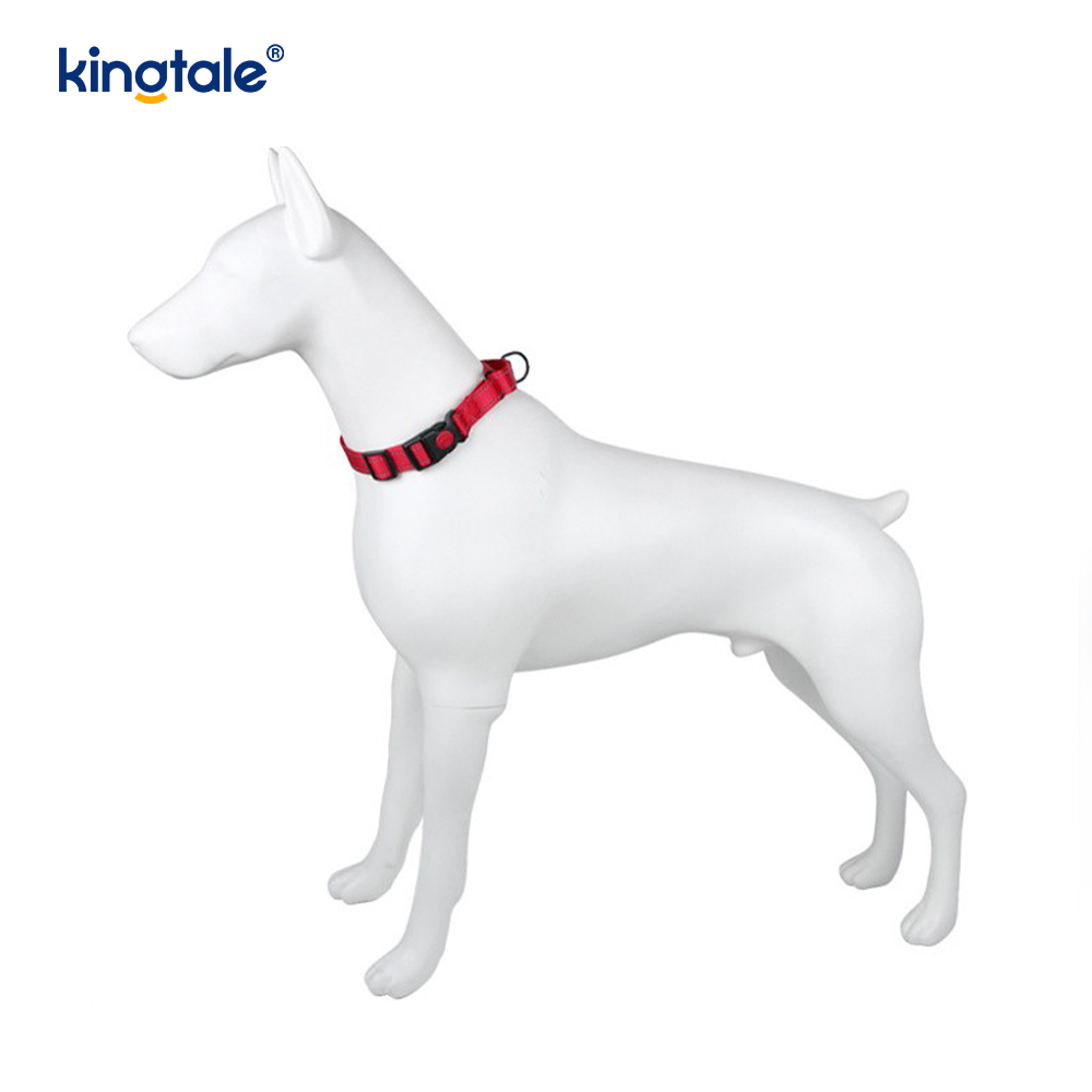 No Pull Reflekterende Justerbar Nylon Martingale Hundehalsbånd til S M L Hunde