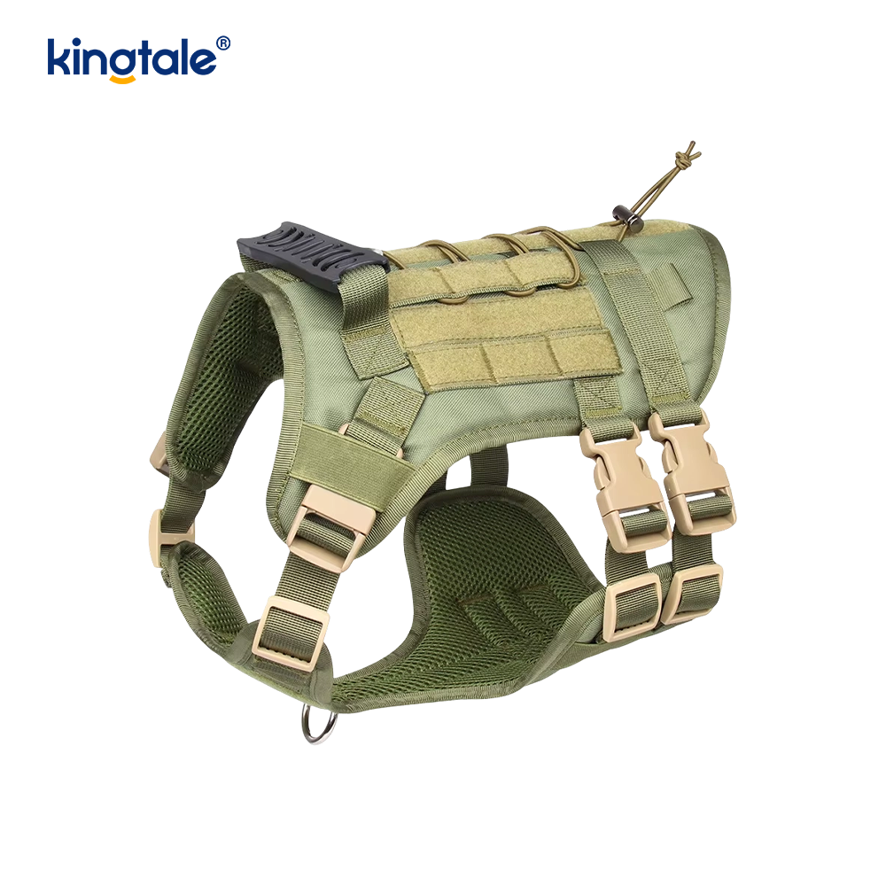 Tilpasset Heavy Duty Large Vest Mesh Åndbar Justerbar Hundesele