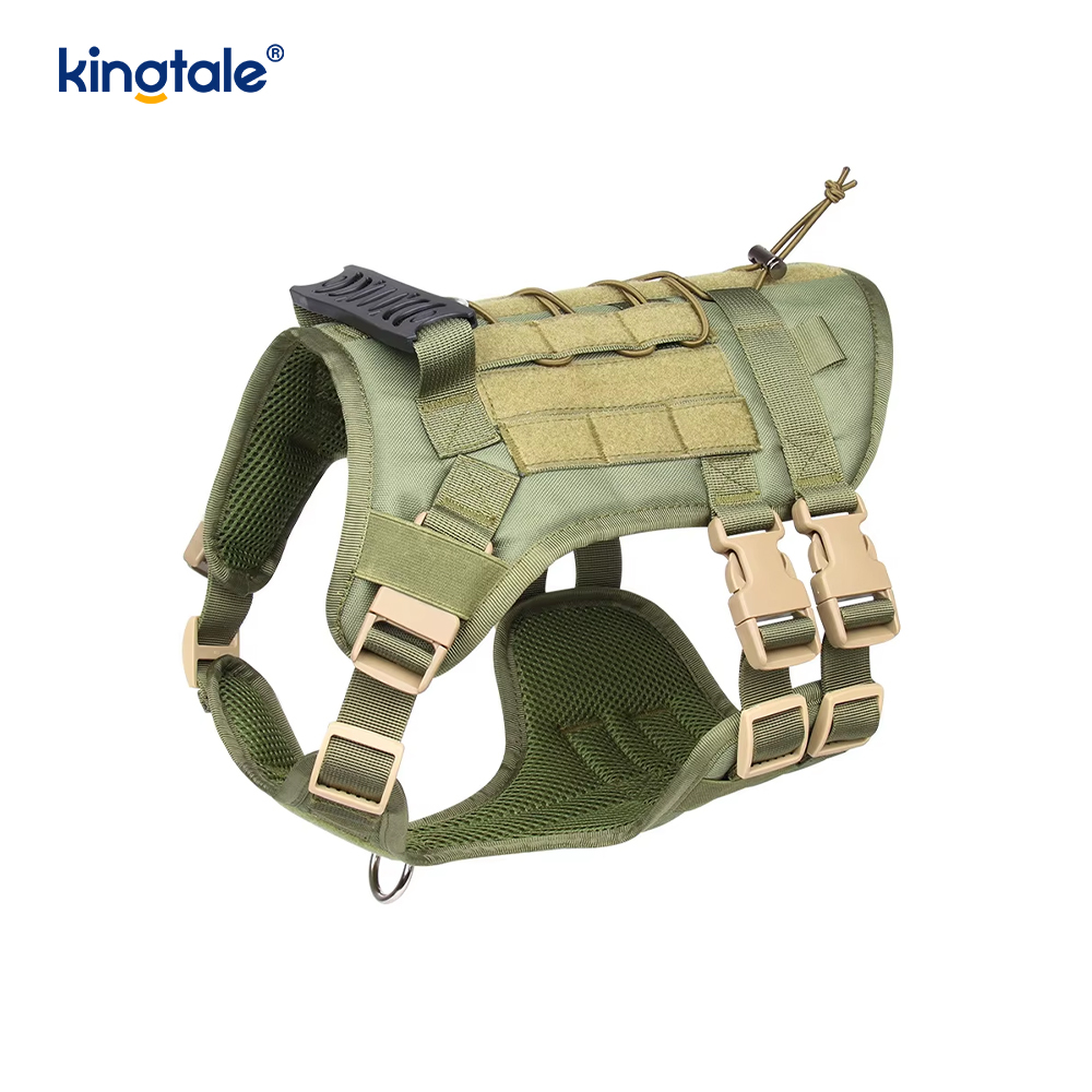 Tilpasset Heavy Duty Large Vest Mesh Åndbar Justerbar Hundesele