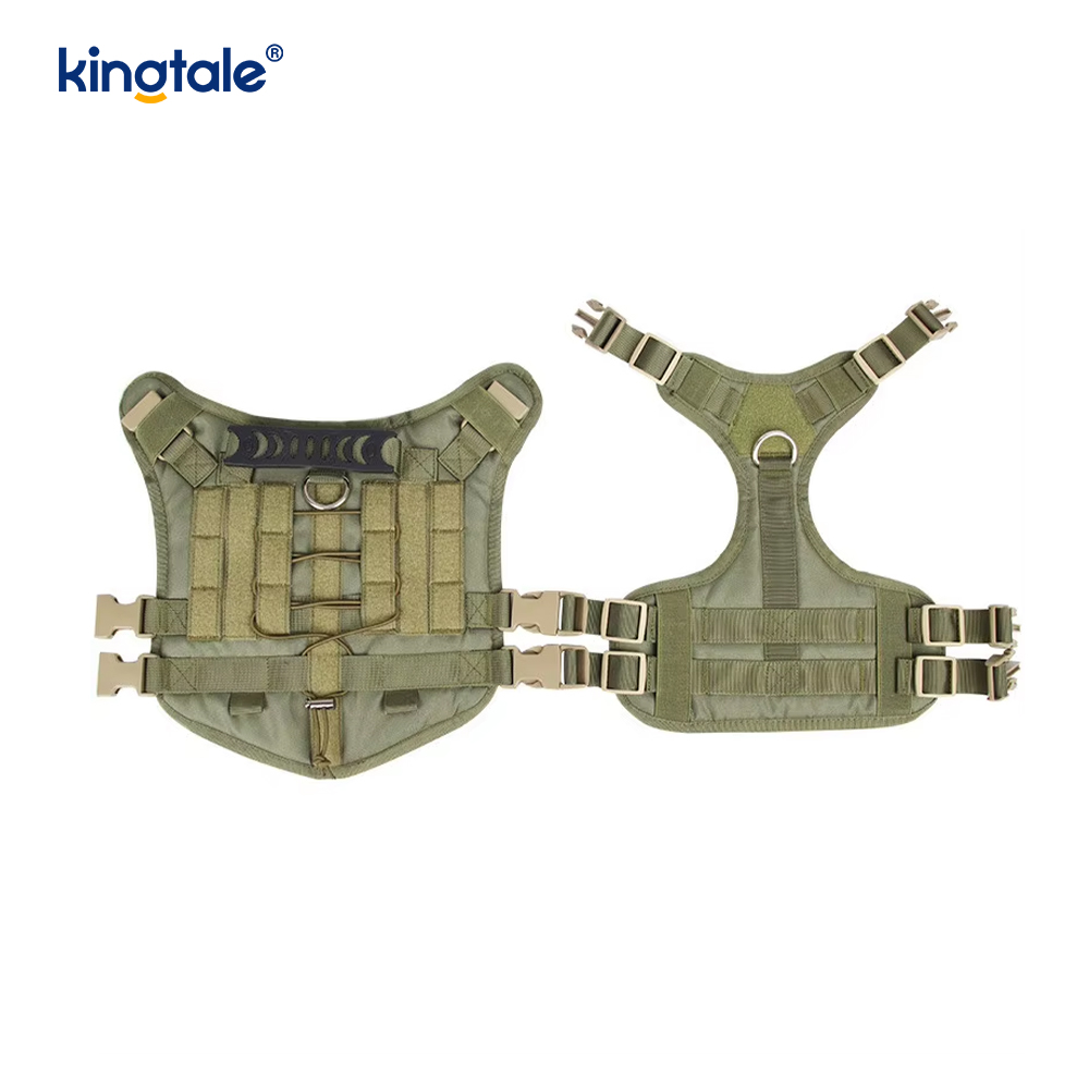 Tilpasset Heavy Duty Large Vest Mesh Åndbar Justerbar Hundesele