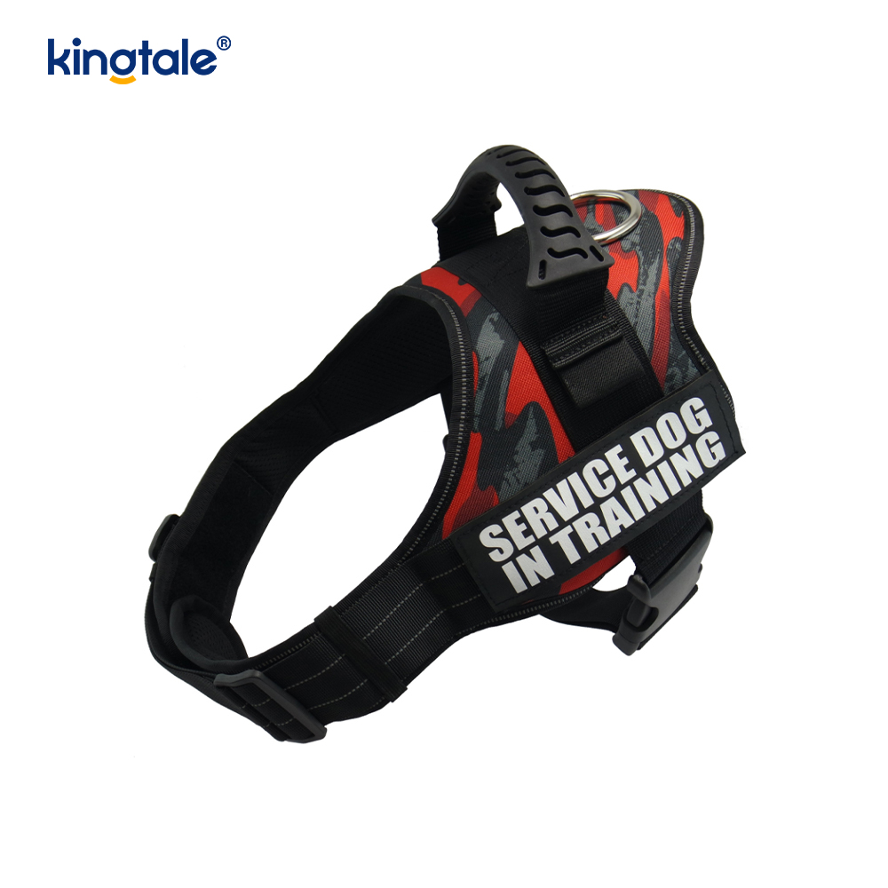 No Pull Reflekterende Designer Hundesele Solid Nylon Rope Hundesnor