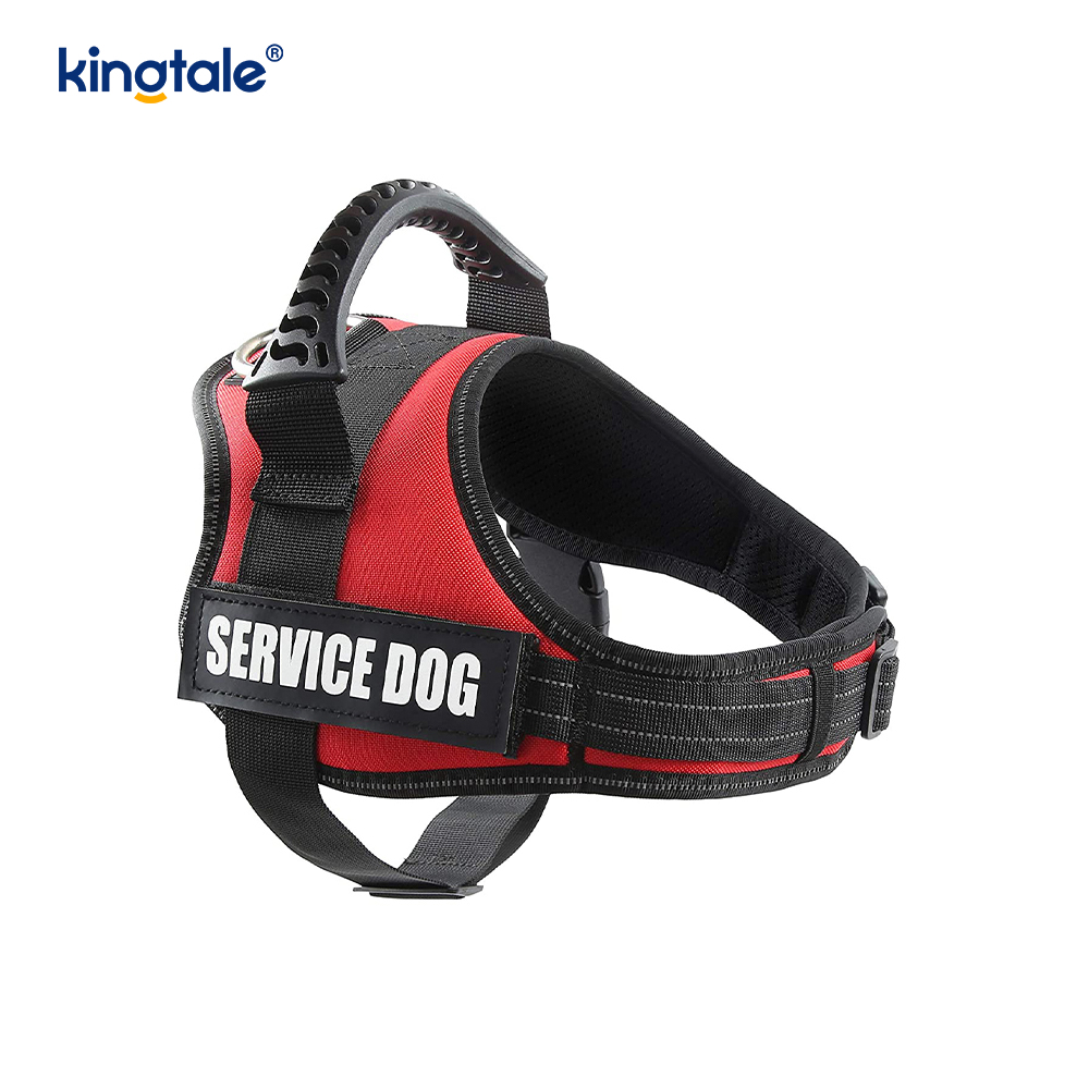 No Pull Reflekterende Designer Hundesele Solid Nylon Rope Hundesnor