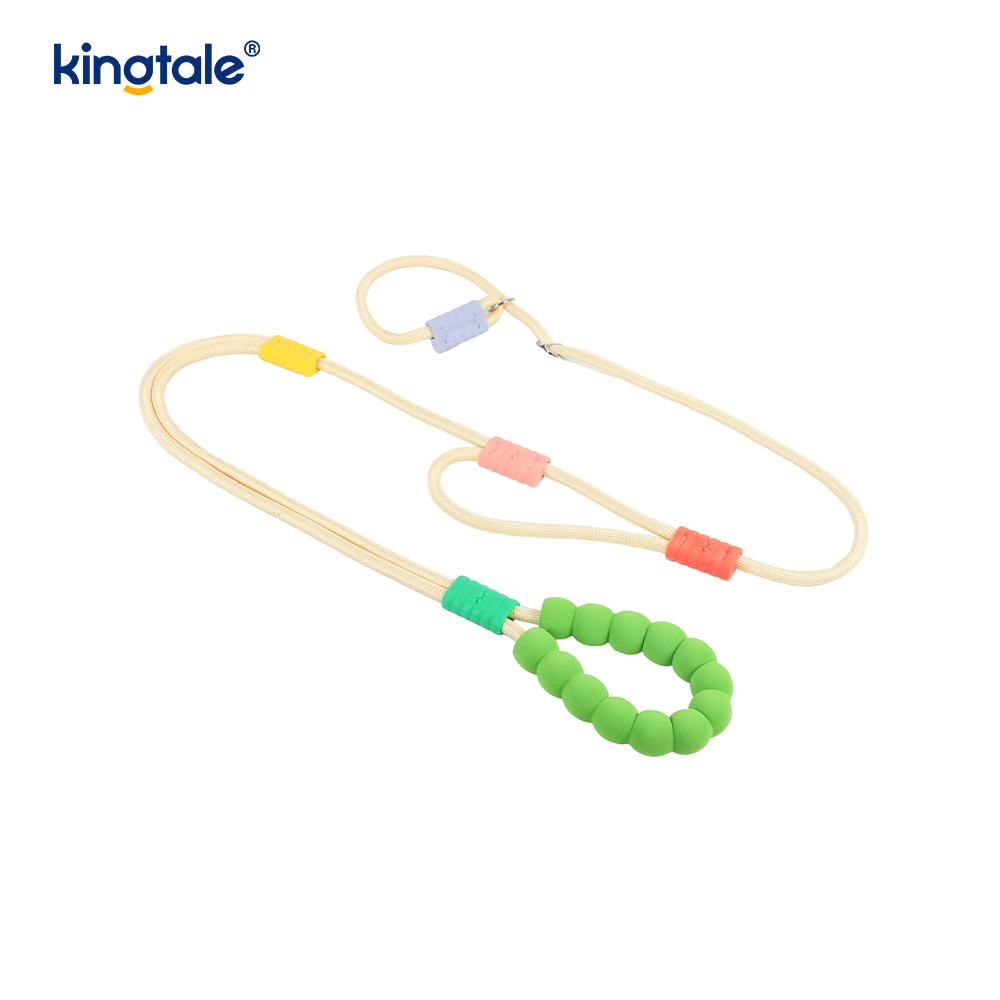 No Pull Holdbar Justerbar Nylon Dobbelt Håndtag Farverig Hunde Slip Leash