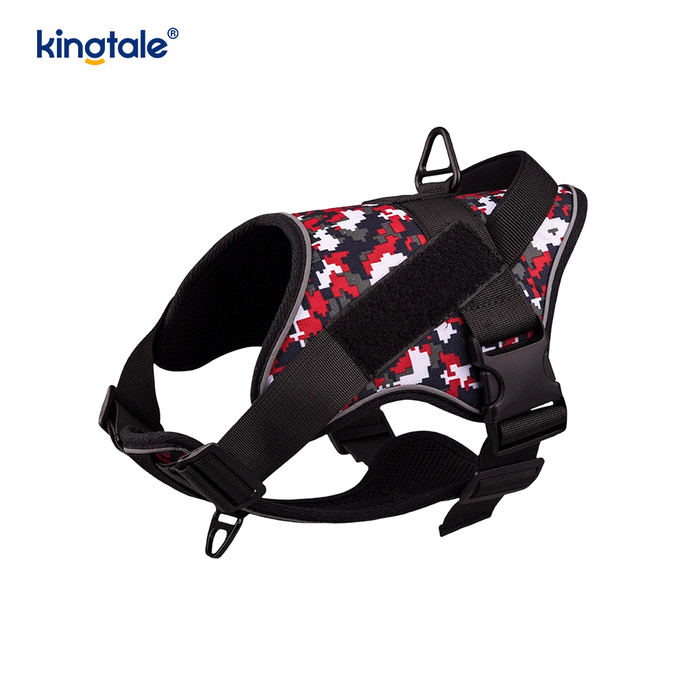 Heavy Duty Tactical No Pull Justerbar Reflekterende Pet Vest Hundesele