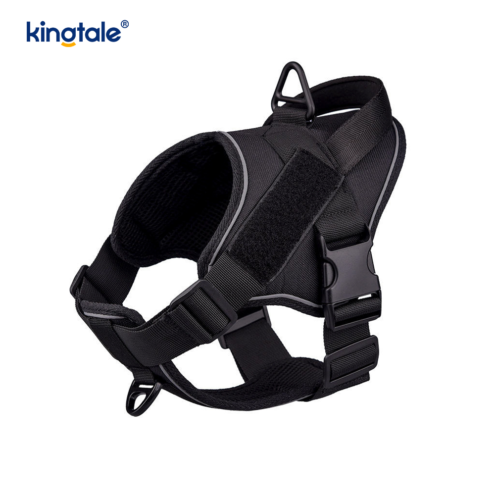 Heavy Duty Tactical No Pull Justerbar Reflekterende Pet Vest Hundesele