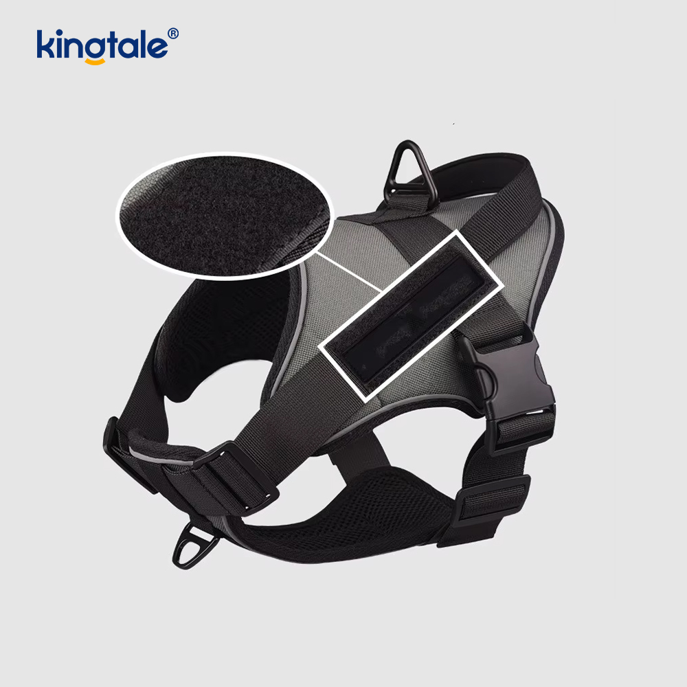 Heavy Duty Tactical No Pull Justerbar Reflekterende Pet Vest Hundesele