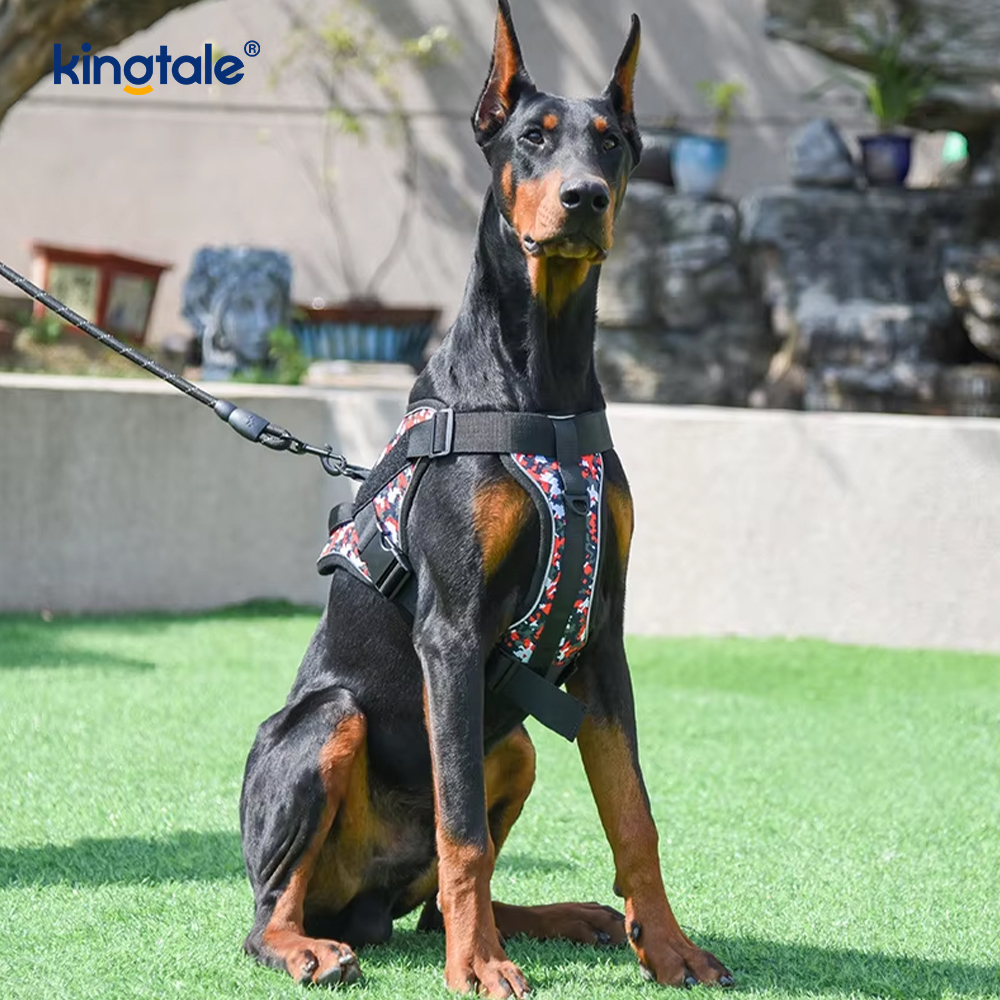 Heavy Duty Tactical No Pull Justerbar Reflekterende Pet Vest Hundesele