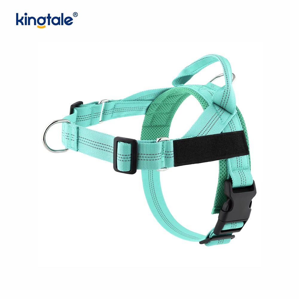 Brugerdefineret Reflekterende Mesh Holdbar Justerbar No Pull Dog Sele