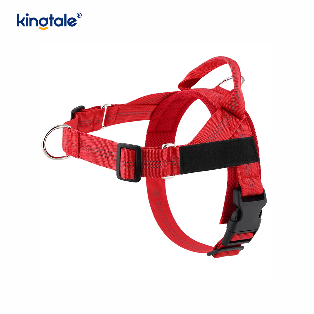 Brugerdefineret Reflekterende Mesh Holdbar Justerbar No Pull Dog Sele