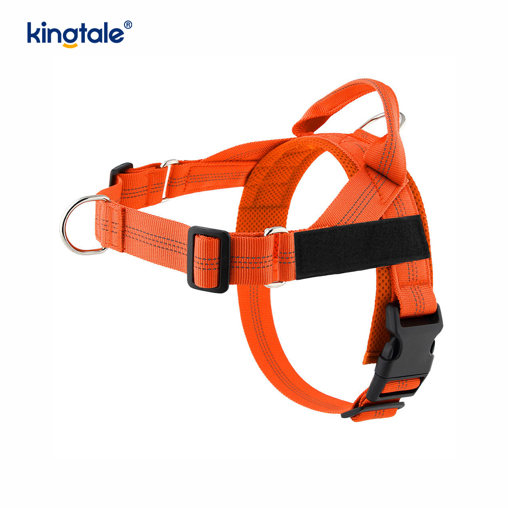 Brugerdefineret Reflekterende Mesh Holdbar Justerbar No Pull Dog Sele