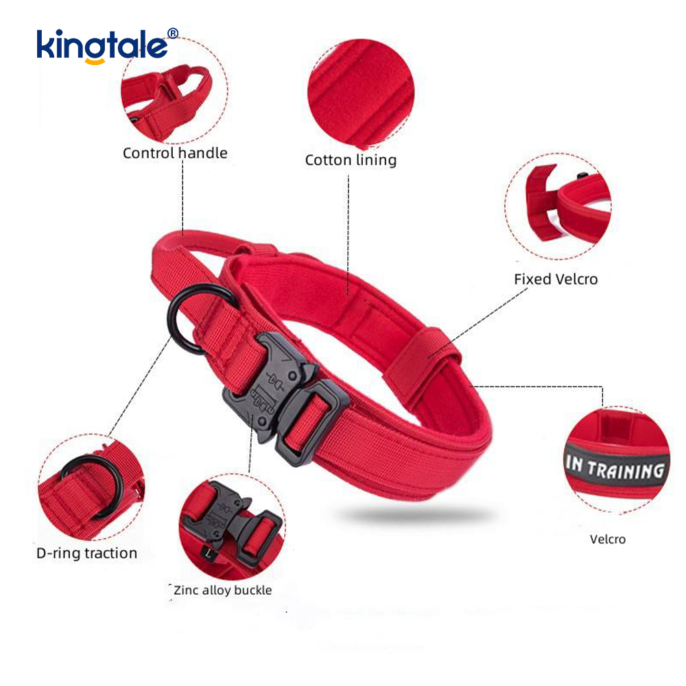 CutsomTraining Nylon kontrolhåndtag metalspændekrave