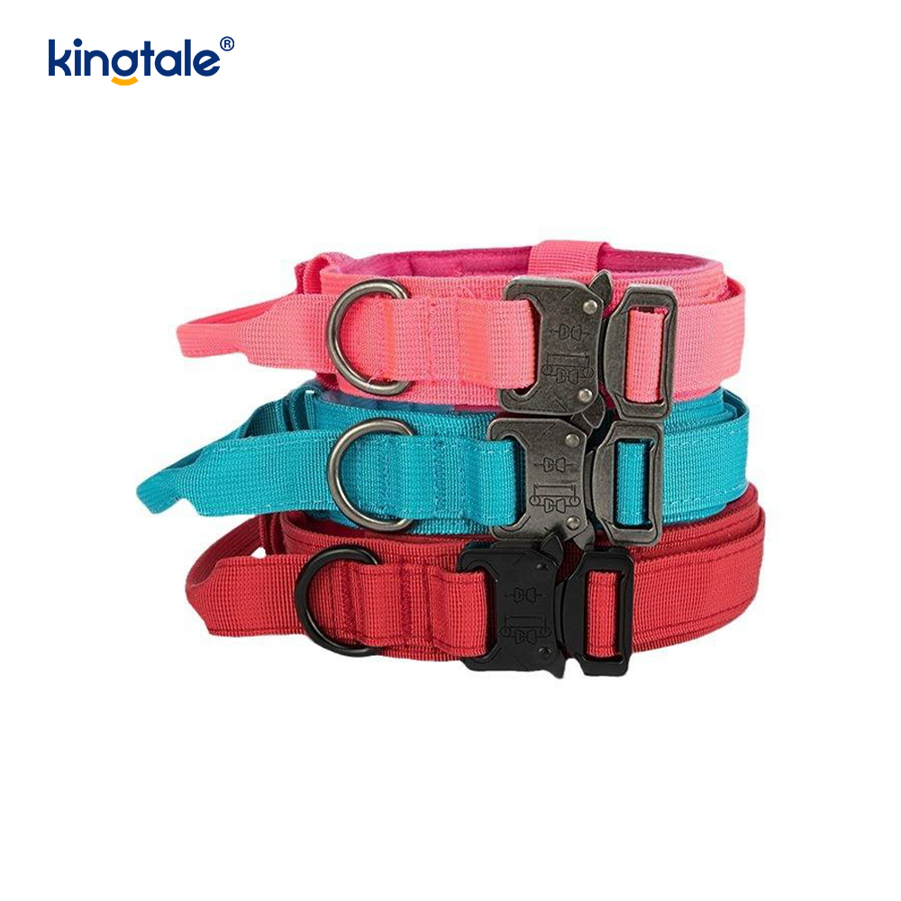 CutsomTraining Nylon kontrolhåndtag metalspændekrave