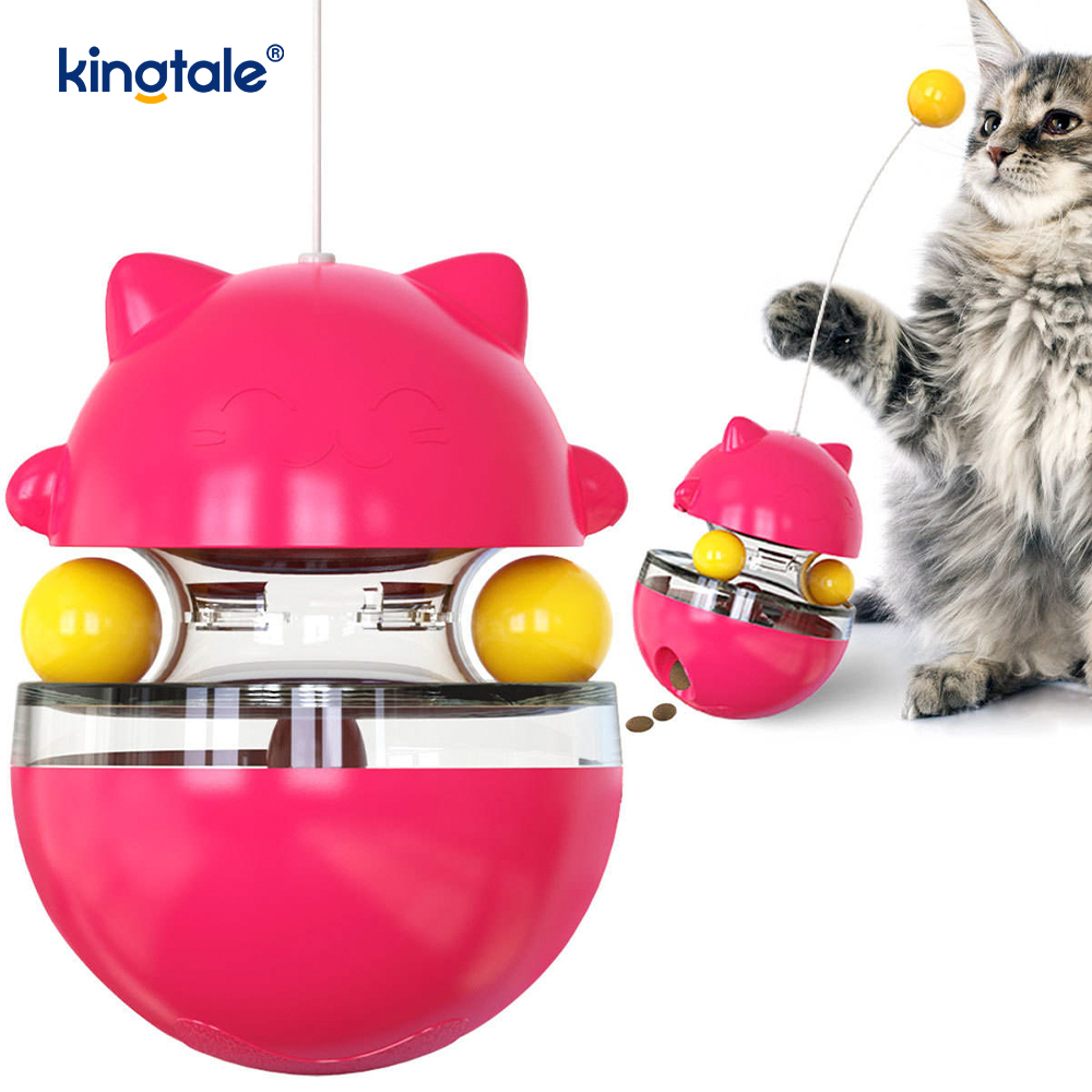 Interactive Cat Toy the Tumbler driller katten og går glip af bolden Nyt kattelegetøj