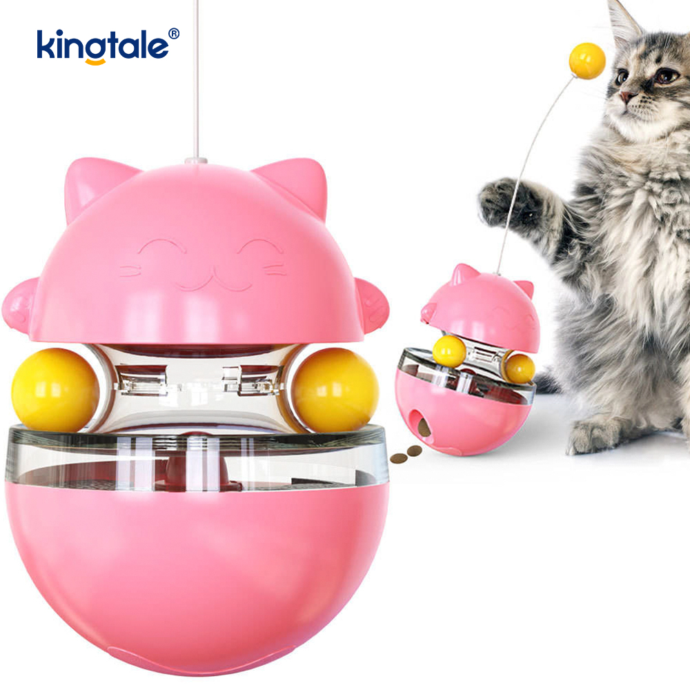 Interactive Cat Toy the Tumbler driller katten og går glip af bolden Nyt kattelegetøj