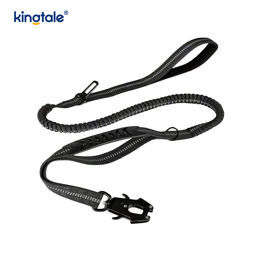 Reflekterende Nylon Sikkerhedssnor Elastik Buffer Solid Hunde Autostol